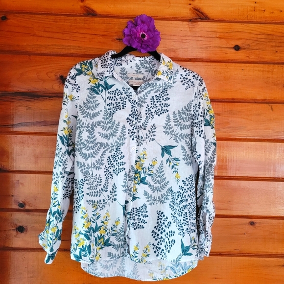 Cynthia Rowley 0 Linen Shirt | Poshmark